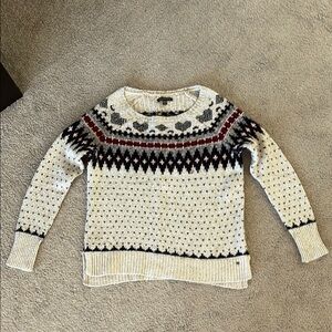 Cozy Fair Isle Knit Sweater